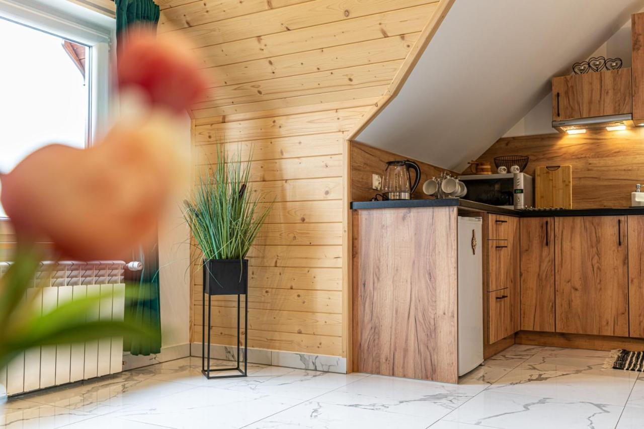 Widokowy Apartament - Pokoje Goscinne Banska Wyzna Exteriör bild